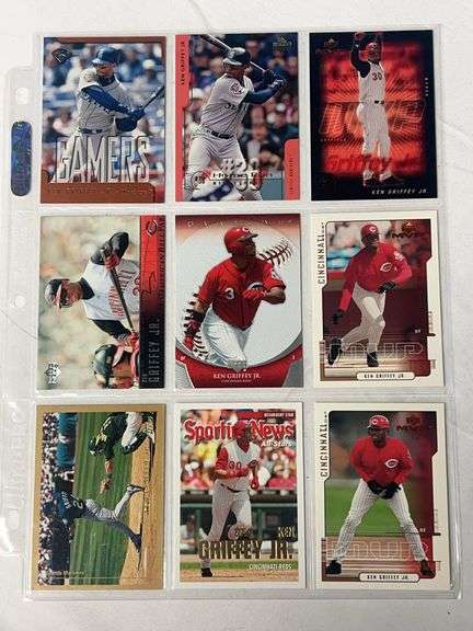(9) Ken Griffey Jr. MLB Cards image