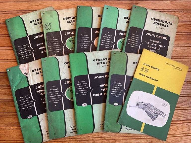 (10) John Deere Disk Manuals image
