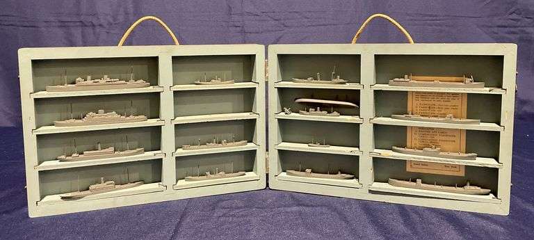 Miniature Metal Models of Merchant Ships Property of A.A.F. So. Salem Studios image