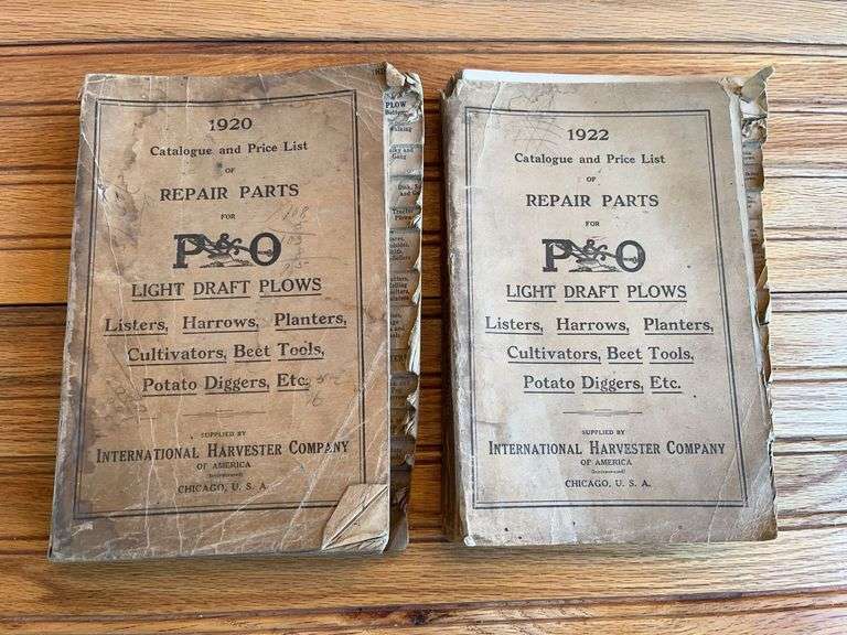 (2) IHC P&O Parts Catalogs image