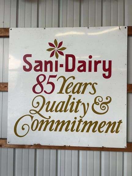 Sani-Dairy Sign image