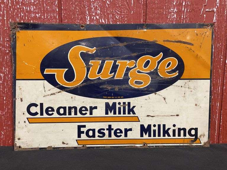 Surge Milker SST Sign image