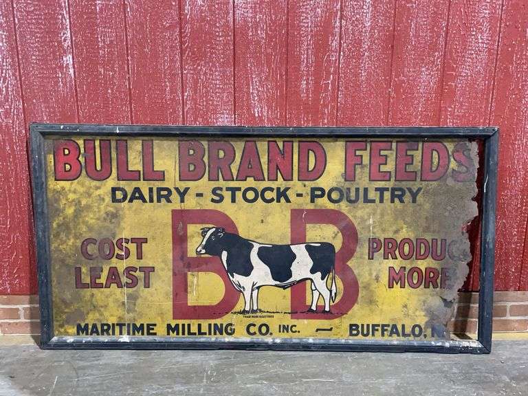 Bull Brand Feeds SST Sign image