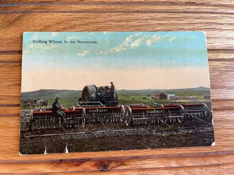 Gas Traction Big 4 Postcard image