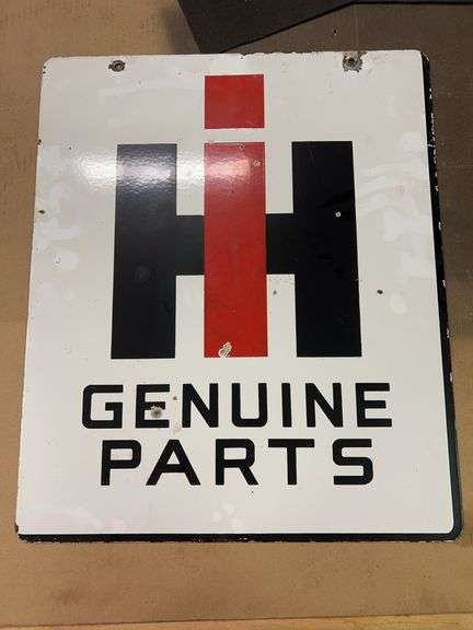 International Harvester Double Sided Sign image