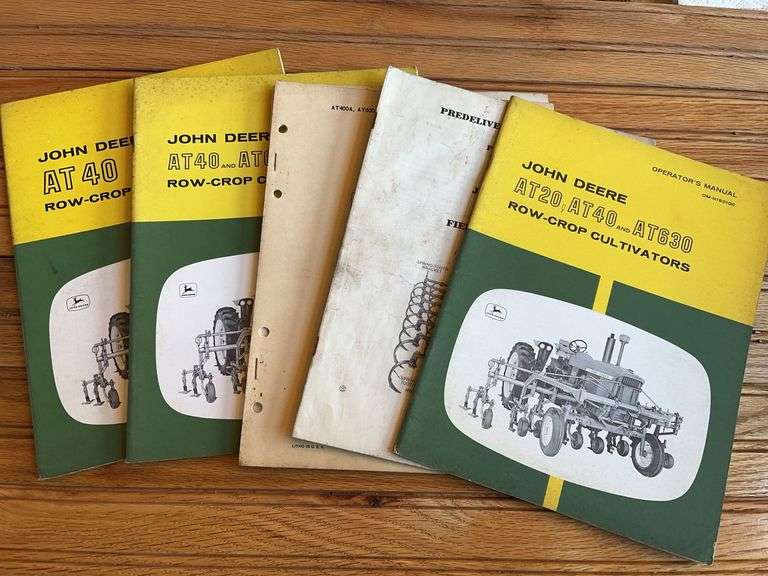 (5) John Deere Cultivator Manuals image
