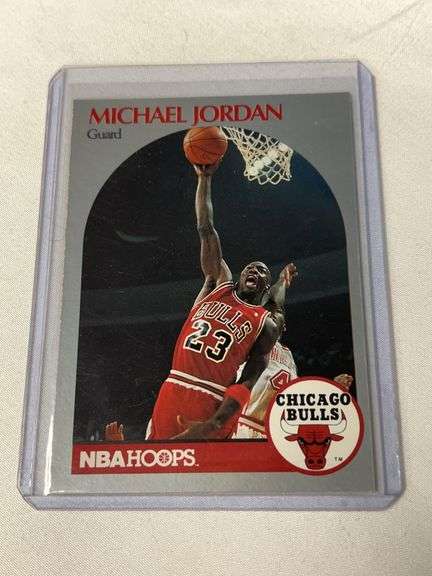 1990 NBA Hoops #65 Michael Jordan image