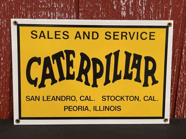 Caterpillar Sales Service SSP Sign image