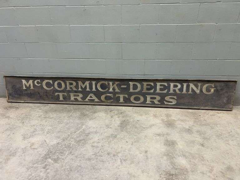 McCormick Deering Smaltz Sign image