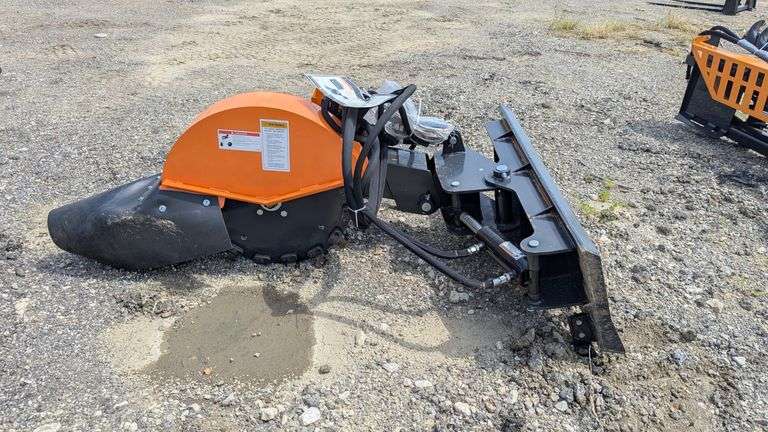 (1) Wolverine Skid Steer Stump Grinder - SG-13-08D image