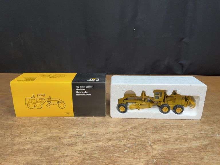 1/50 Caterpillar 16G Motor Grader NIB NZG image