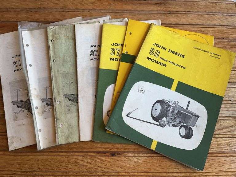 (7) John Deere Mower Manuals image