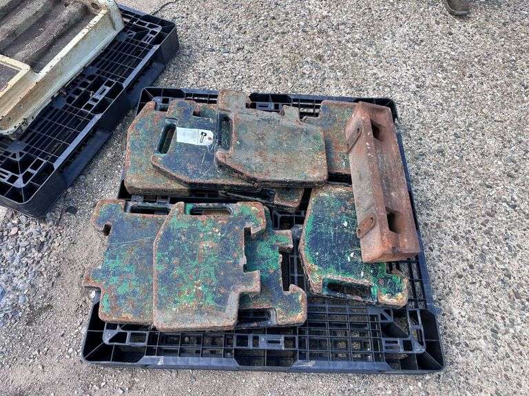 Set of American Tractor Weights with Bracket image