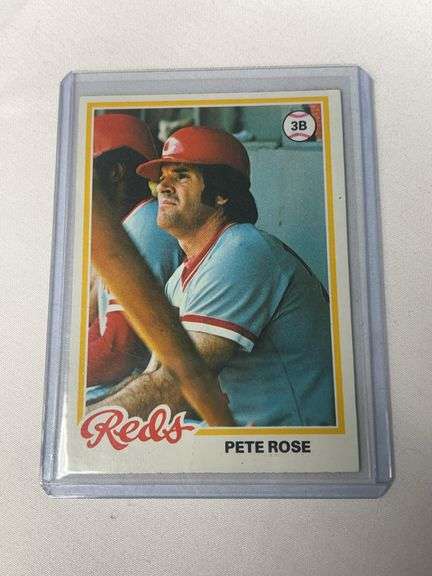 1978 Topps #20 Pete Rose image