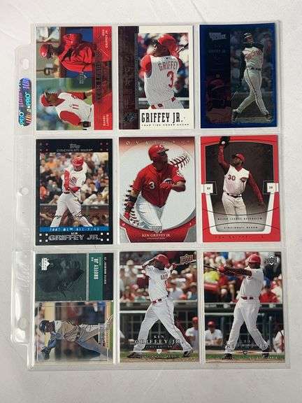 (9) Ken Griffey Jr. MLB Cards image