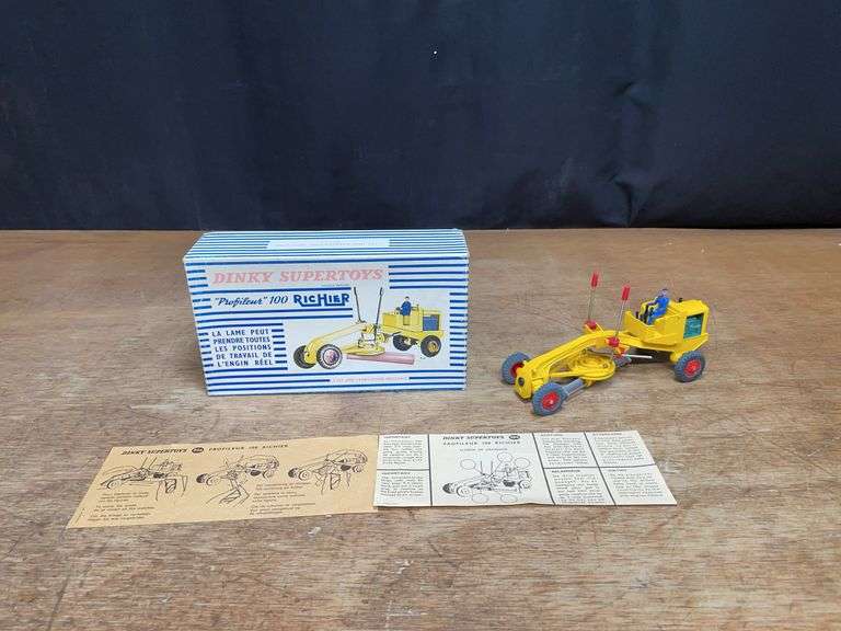 Richier "Profieur" 100 Motor Grader NIB Dinky Supertoys image