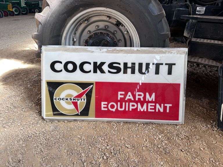 Cockshutt Farm Equipment Bubble Sign Panel image