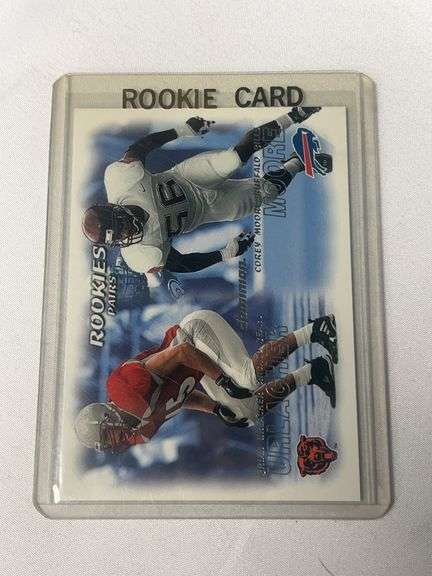 2001 Fleer #242 Brian Urlacher/Corey Moore ROOKIE image