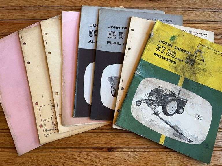 (8) John Deere Implement Manuals image