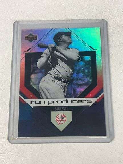 2006 Upper Deck RP-18 Babe Ruth Run Producers INSERT image