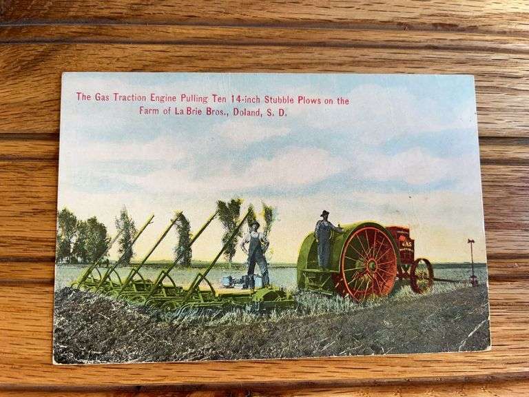 Gas Traction Big 4 Postcard image