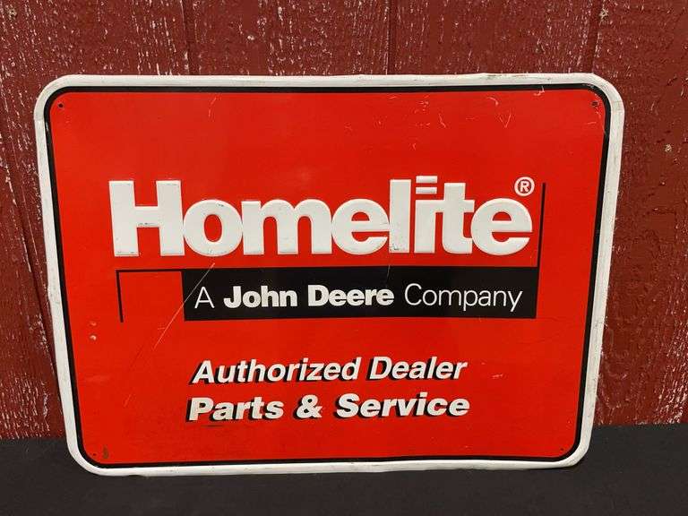Homelite John Deere SST Sign image