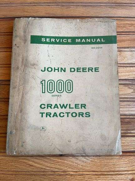 John Deere 1000 Series Crawler Service Manual image