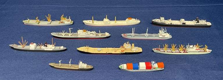 (10) Small-Scale Freighter Ship Models image