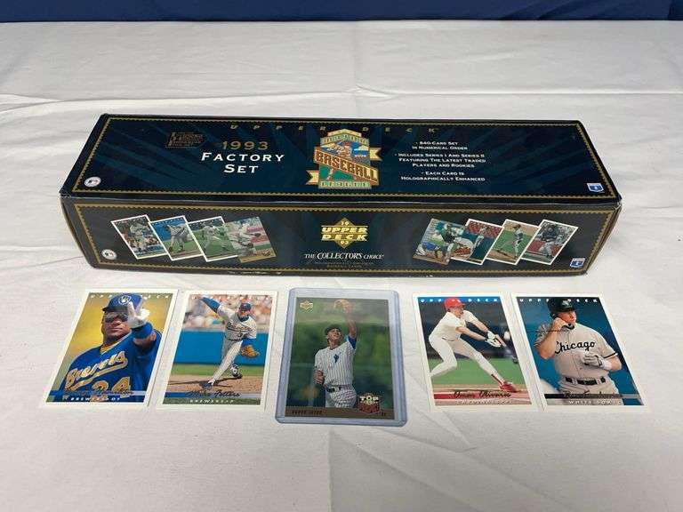 1993 Upper Deck Factory Set (Jeter ROOKIE) image