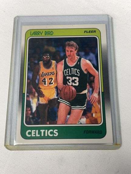1988 Fleer #9 Larry Bird image