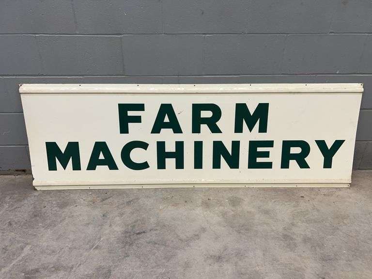 Oliver Farm Machinery Sign image