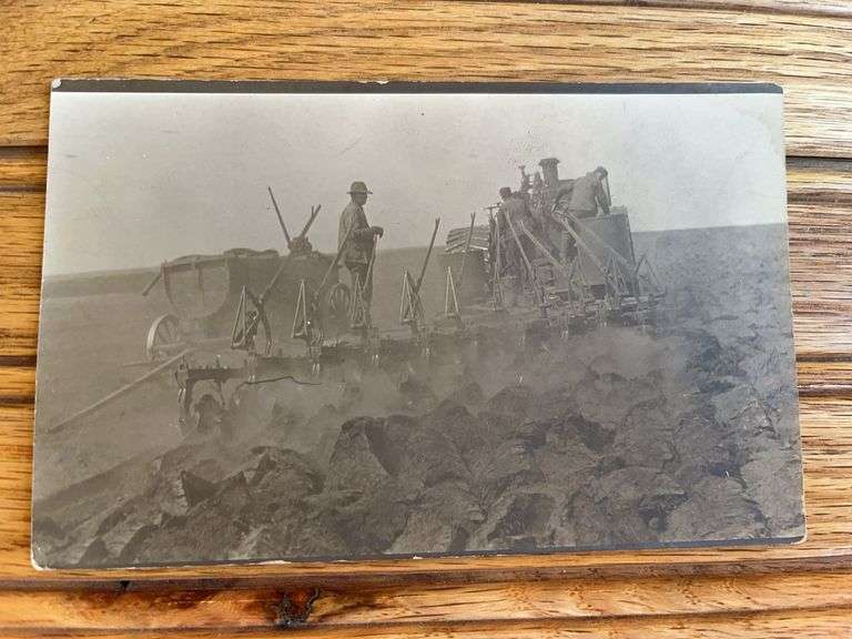 Steam Engine Photo Postcard image