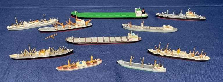 (10) Small-Scale Freighter Ship Models image