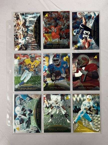 (9) NFL Pinnacle Trophy Collection Inserts image