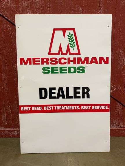 Merschman Seeds Dealer SST Sign image