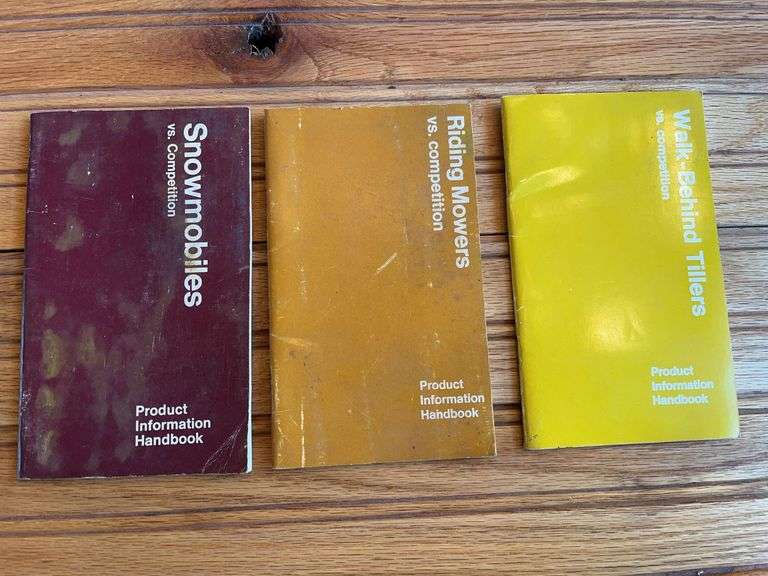 (3) John Deere Competition Handbooks image
