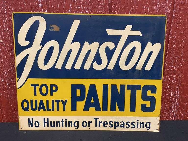 Johnston Paints SST Sign image