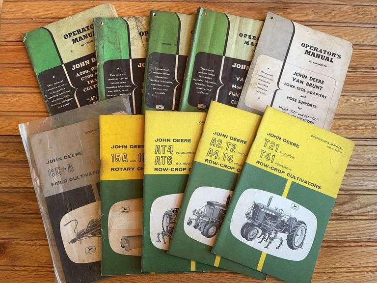 (10) John Deere Implement Manuals image