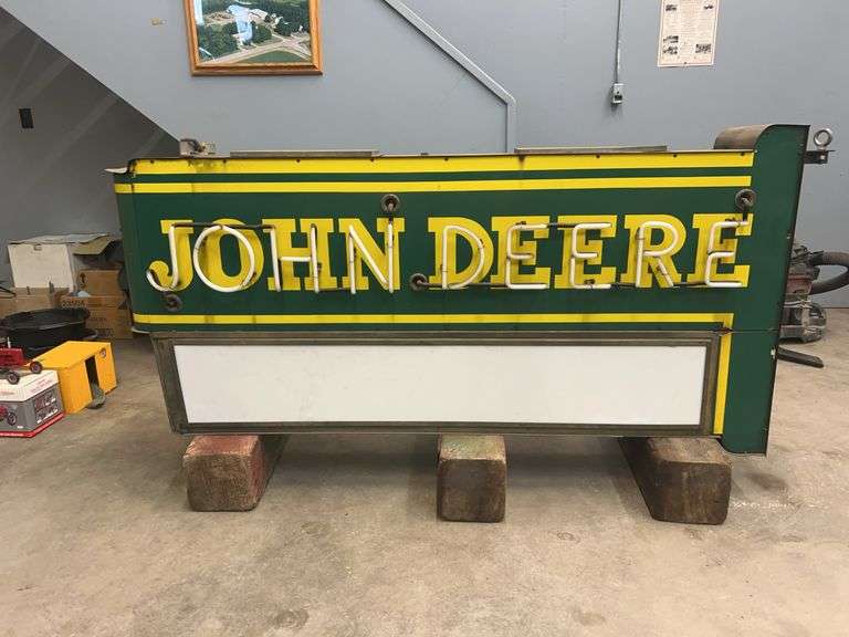 John Deere Neon Sign image