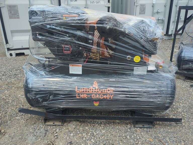 Landhonor 40 Gallon 2-stage Air Compressor - 10 HP - LHR-GAC40Y - 302cc Gasoline Engine image
