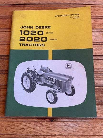 John Deere 1020 + 2020 Tractors Operator's Manual image