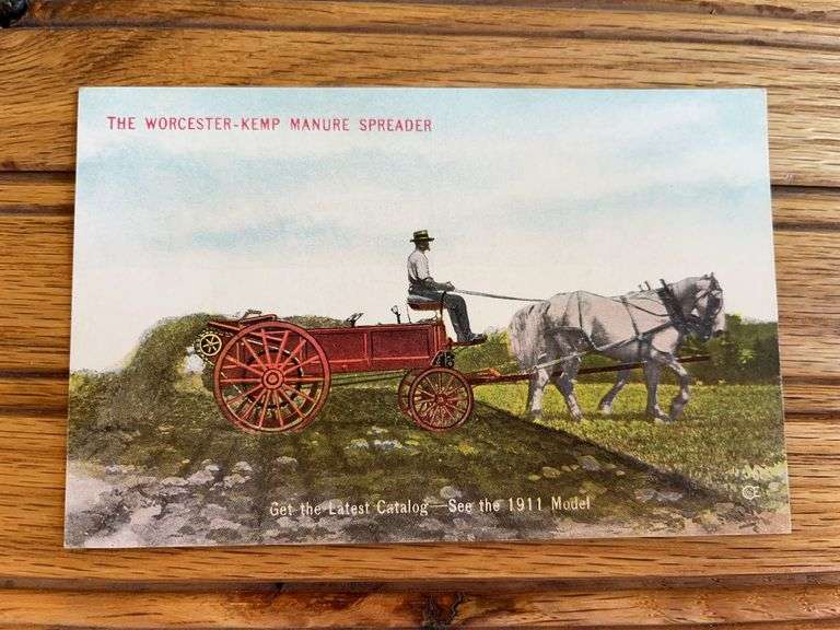 Richardson Worcester-Kemp Spreader Postcard image