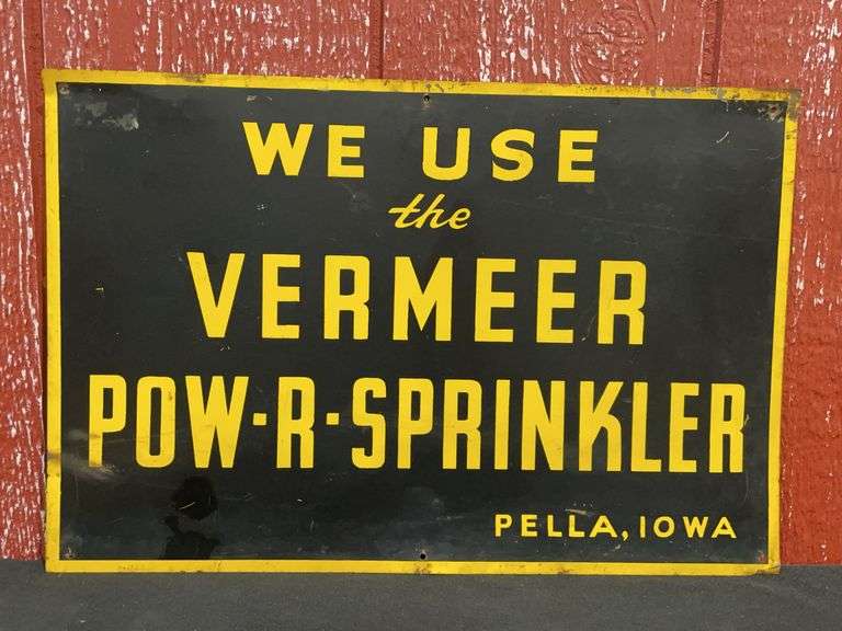 Vermeer Pow-R-Sprinkler SST Sign image