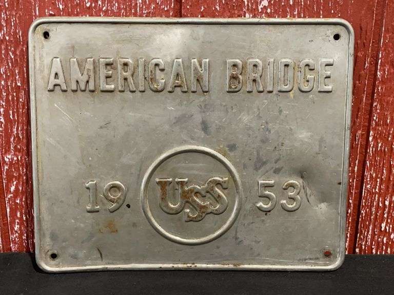 1953 American Bridge SST Sign image