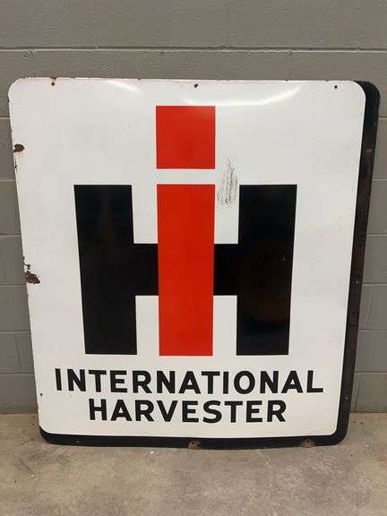 International Harvester Single Sided Sign image