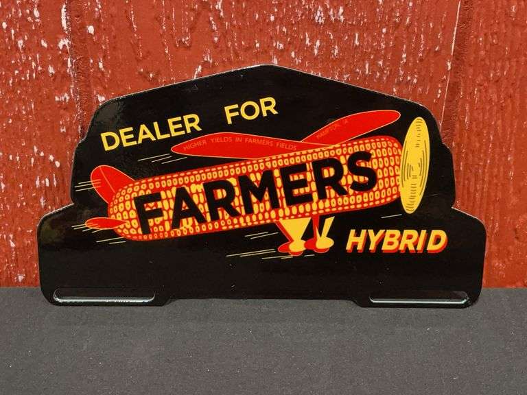 Farmers Hybrid License Plate Topper image