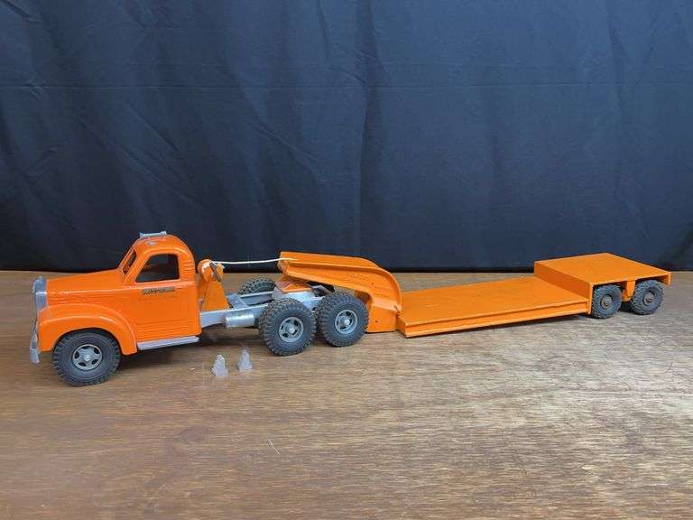 1/16 Mack Truck w/Rogers Lowboy Smith Miller image