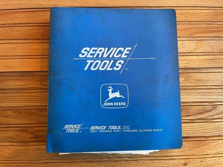 John Deere Service Tools Binder image