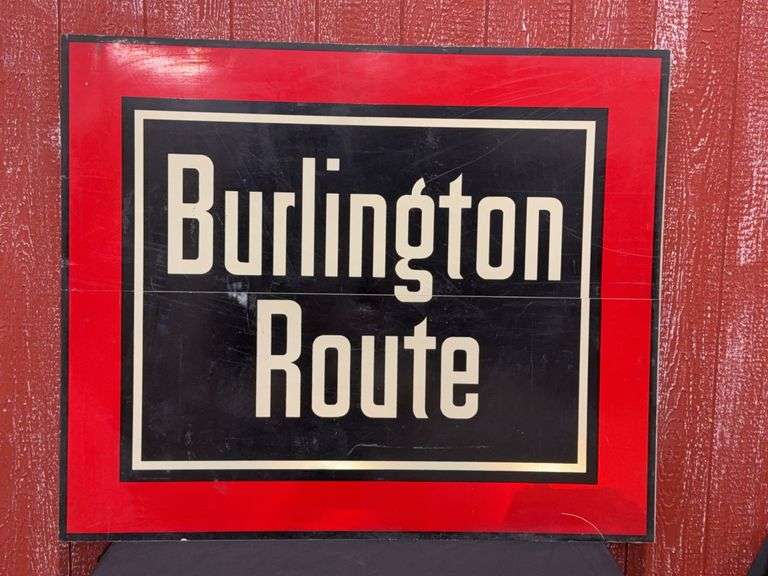 Burlington Route SST Sign image
