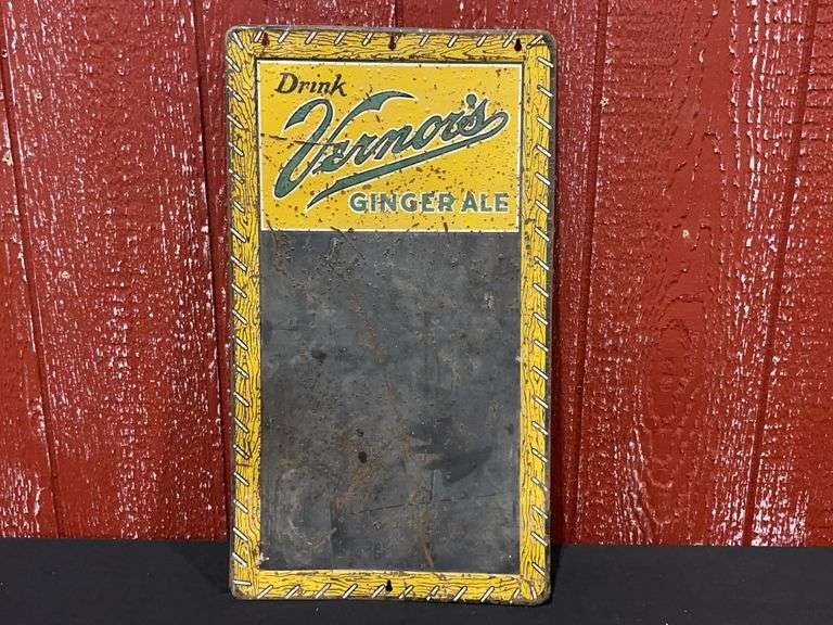 Vernor's Ginger Ale Blackboard SST Sign image
